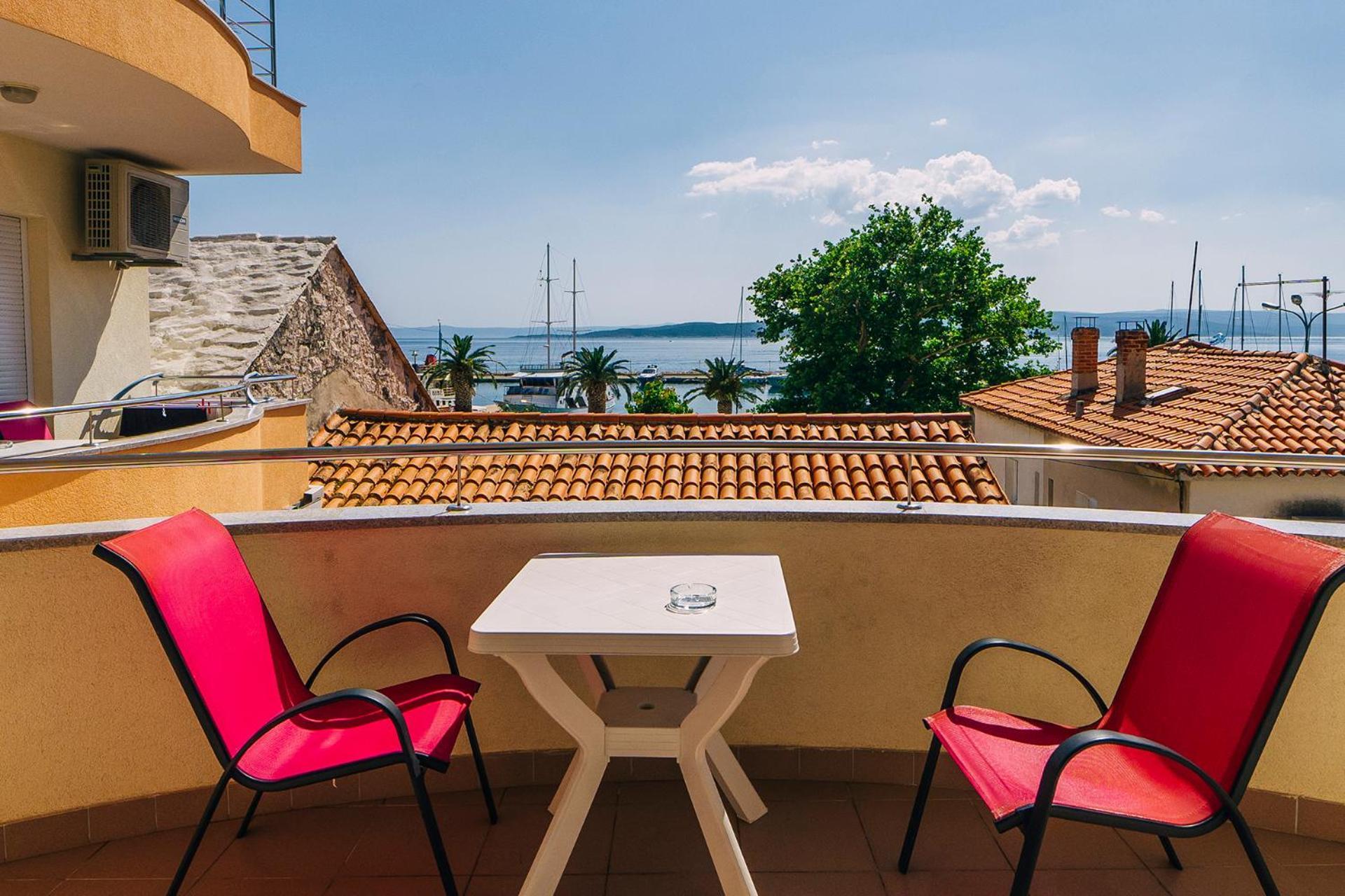 Luxur Centar With Sea View Terrace Apartman Baška Voda Kültér fotó